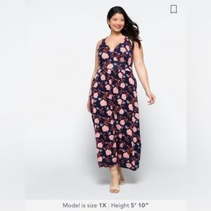 MARKET & SPRUCE
Jianna Knit Maxi Dress NWT Size 3x Stitch Fix